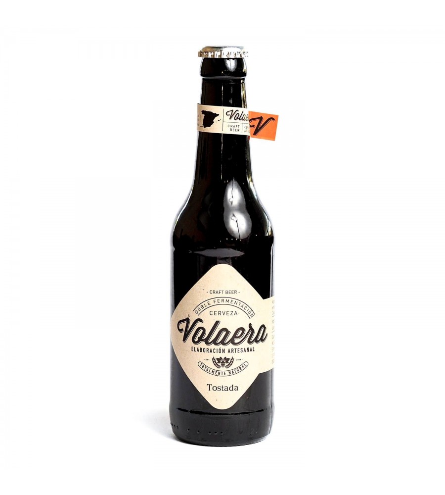 Cerveza artesanal Volaera Tostada con las mejores maltas. Cerveza artesanal Volaera Tostada con las mejores maltas.